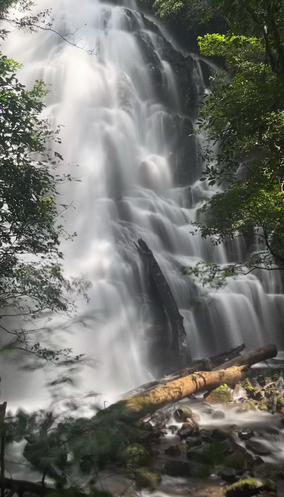 Hidden waterfall