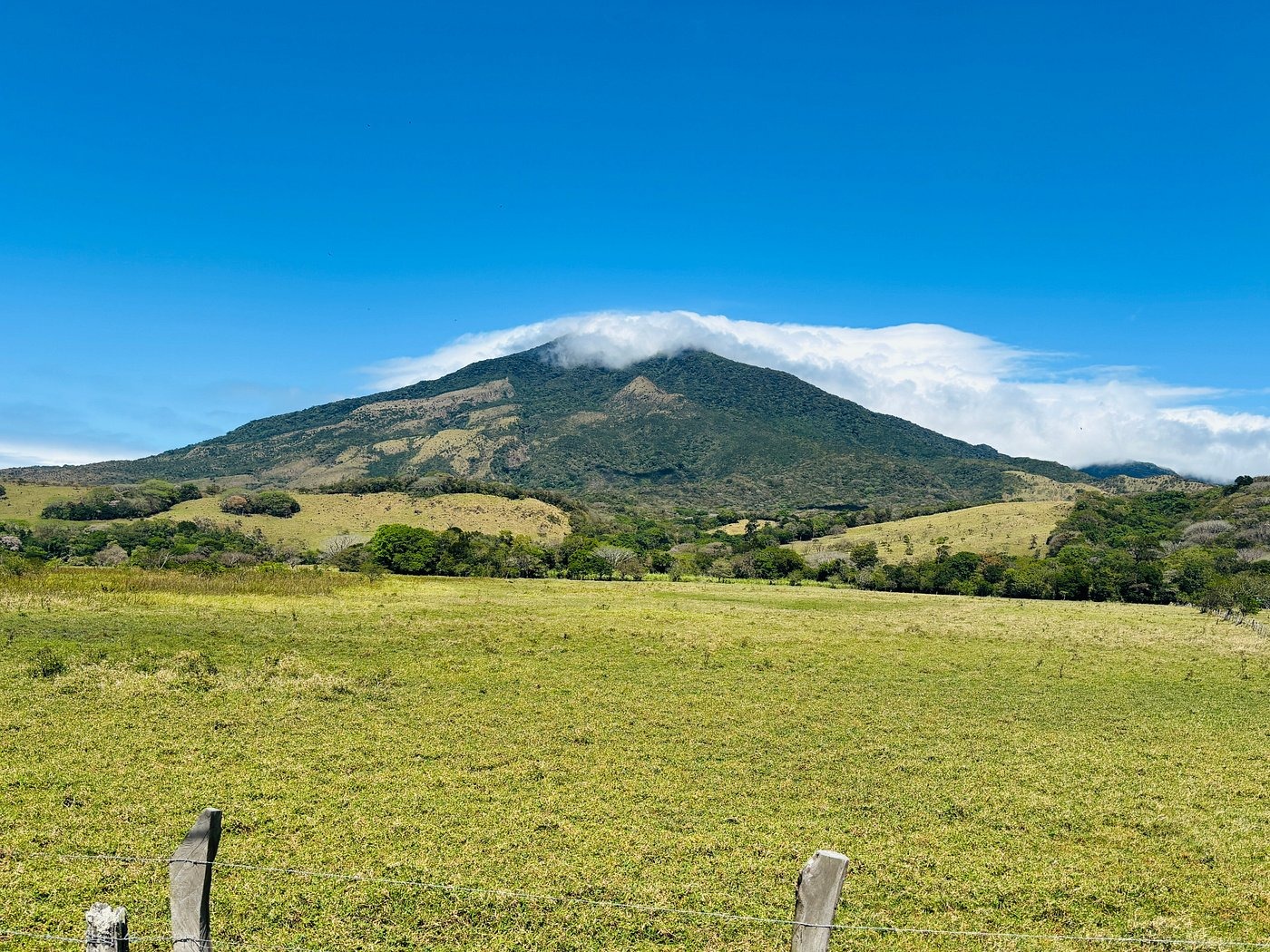 Geothermal activity at Miravalles Volcano Costa Rica